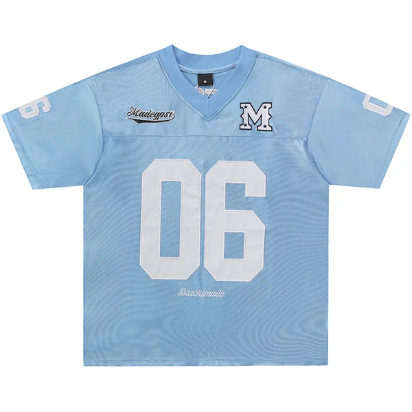 "06" Vintage Embroidered Y2K Football Jersey — vista frontale