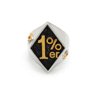 1% er Signet Ring — vista posteriore
