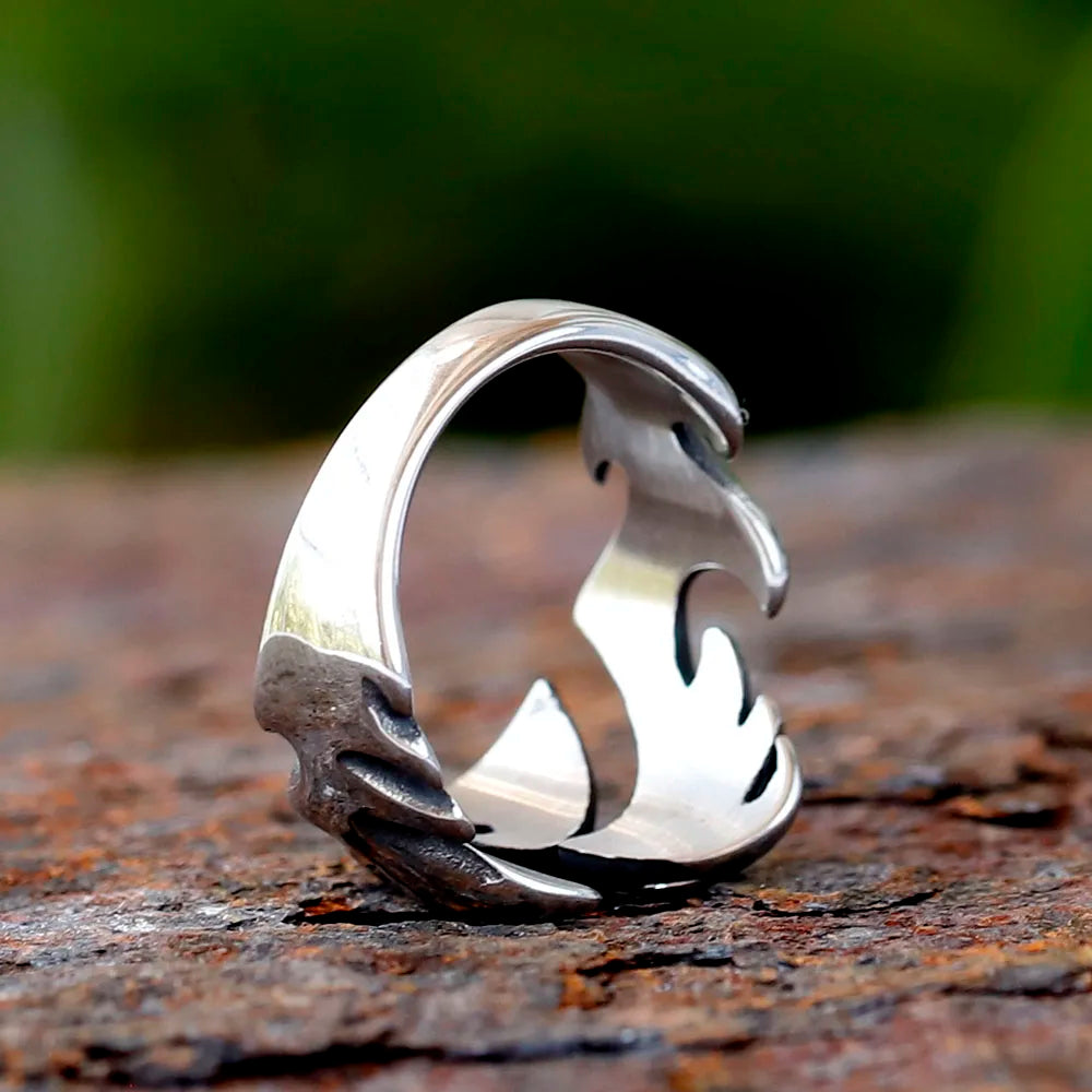 Abstract Flame Ring — dettaglio della stampa