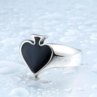 Ace of Spades Ring — vista frontale