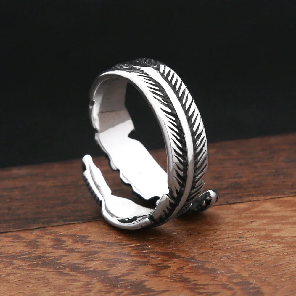 Aesthetic Feather Ring — in alternativa