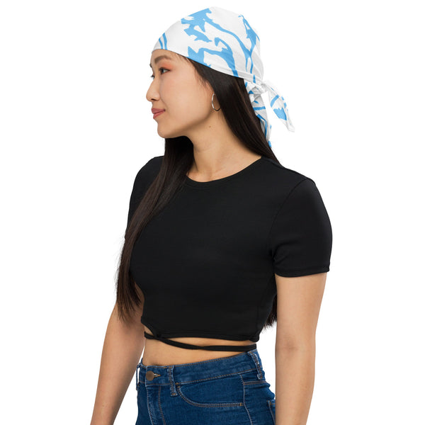 Arctic Blue Camo Bandana