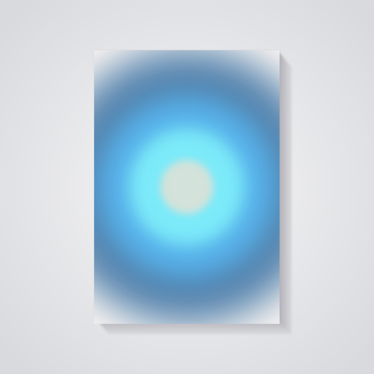Aura Sky Poster — vista posteriore