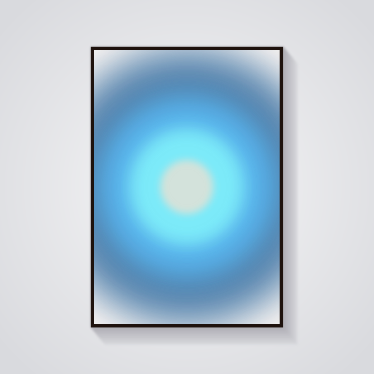 Aura Sky Poster — vista frontale