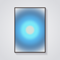 Aura Sky Poster — vista frontale