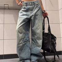 Baggy Y2K Boyfriend Fit Jeans — vista frontale
