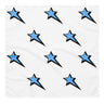 Y2K Dream Blue Star Bandana