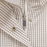 Bow Y2K Plaid Zip Up Windbreaker Jacket — dettaglio