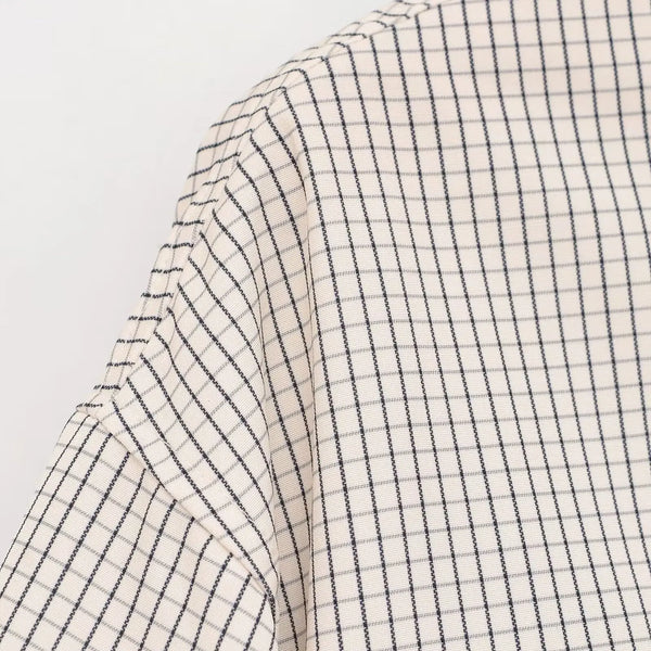 Bow Y2K Plaid Zip Up Windbreaker Jacket
