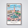 Brighton Fountain Square Poster