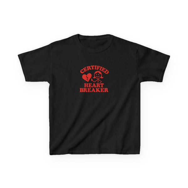 Certified Heartbreaker Graphic Baby Tee — vista frontale