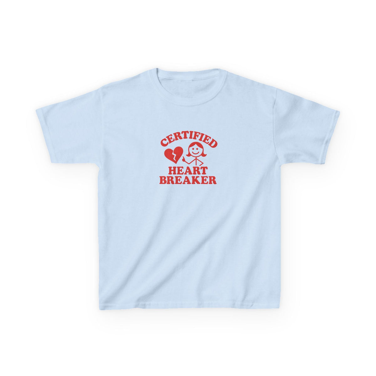 Certified Heartbreaker Graphic Baby Tee — dettaglio
