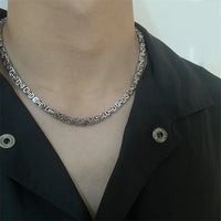 Chain Link Silver Necklace — dettaglio