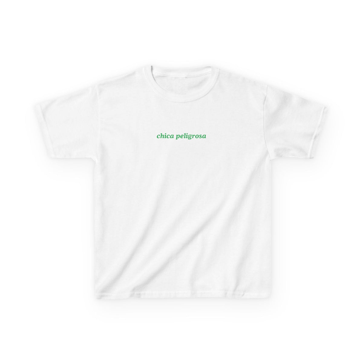 Chica Peligrosa Baby Tee — dettaglio