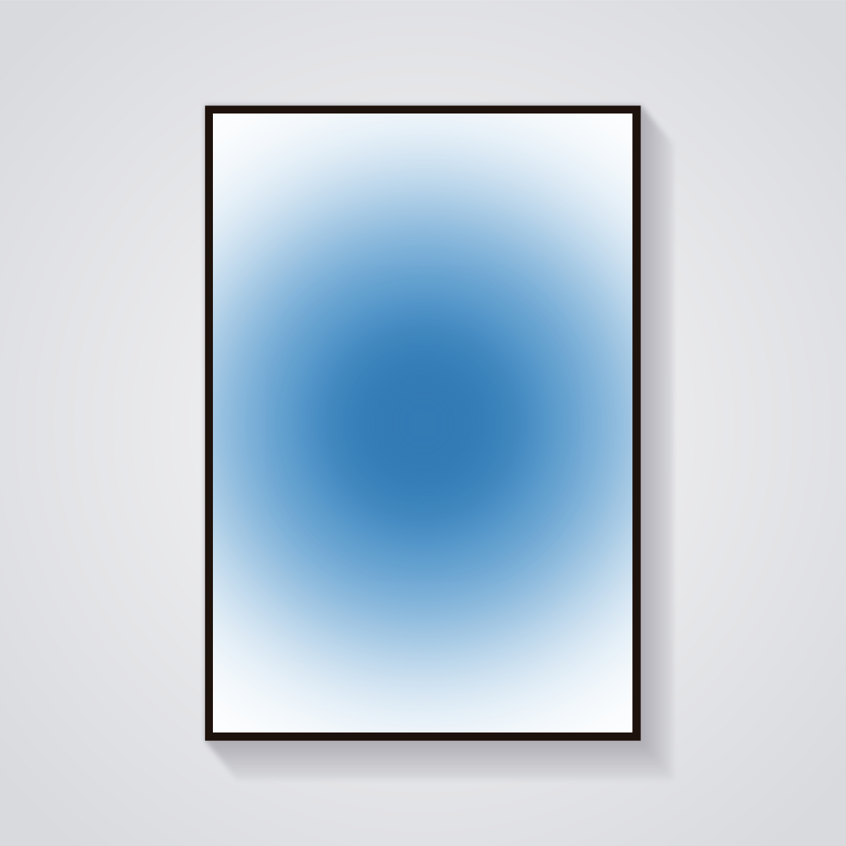 Clear Blue Sky Poster — vista frontale