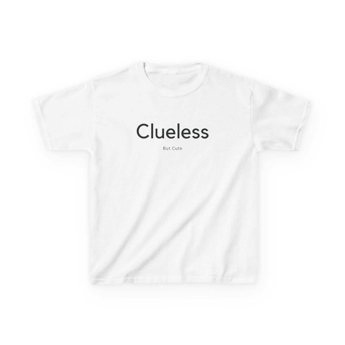 Clueless Graphic Baby Tee — dettaglio