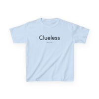 Clueless Graphic Baby Tee — dettaglio della stampa