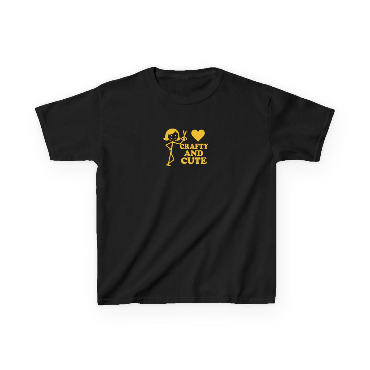 Cute and Crafty Graphic Baby Tee — vista posteriore