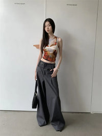 Cyber Y2k Summer Mesh Tank Top — in alternativa