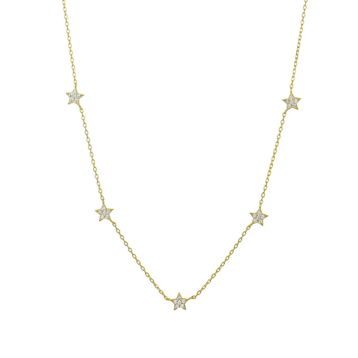 Dainty Stair Charm Jewellery — vista posteriore