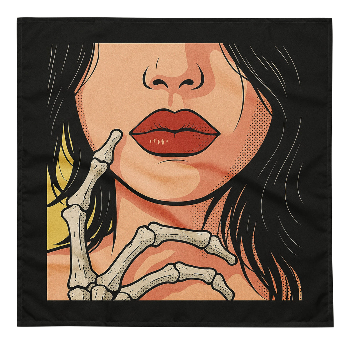 Death's Kiss Bandana — dettaglio