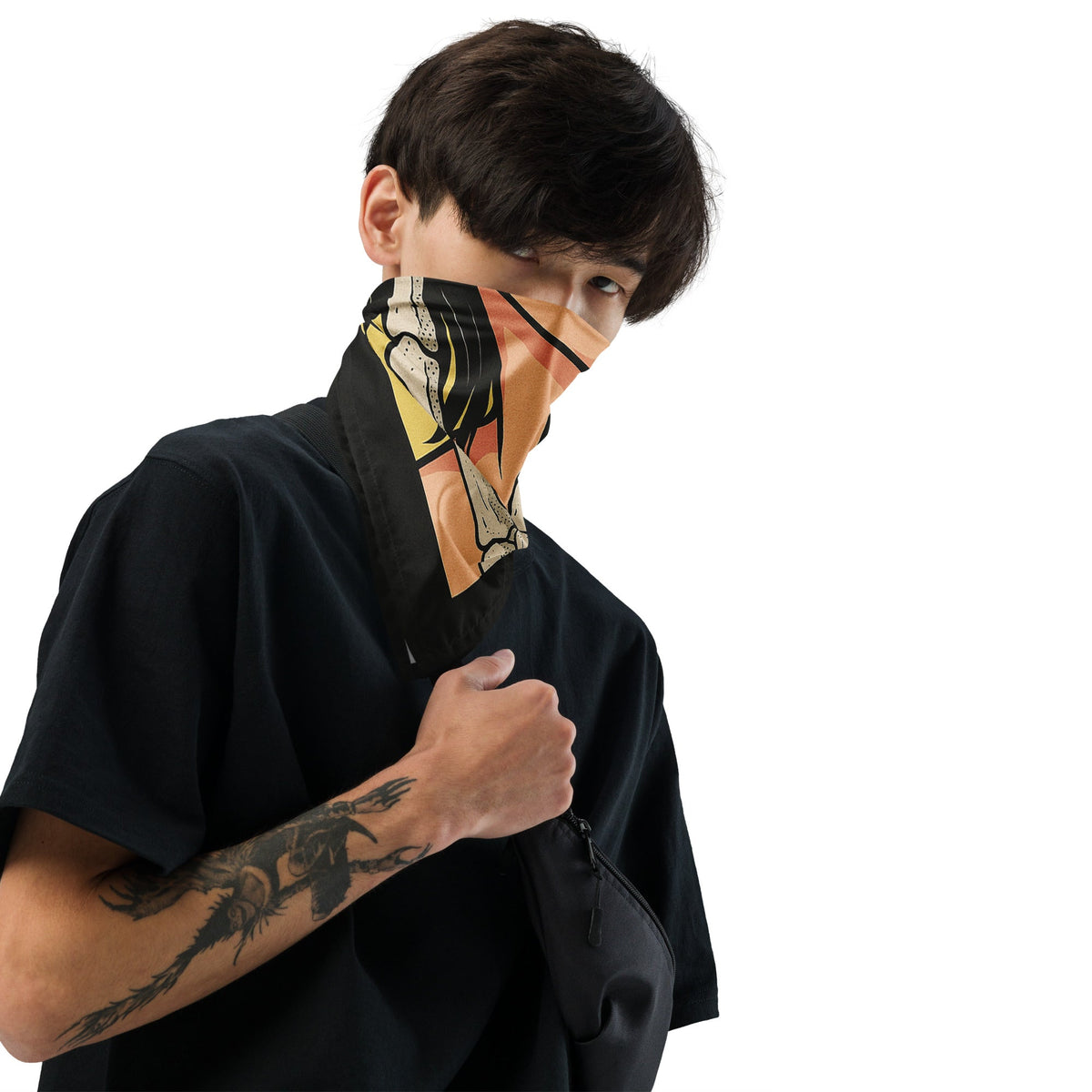 Death's Kiss Bandana — vista frontale