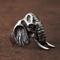 Elephant Head Ring — dettaglio