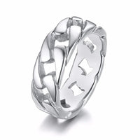 Essentials Curb Chain Ring — vista posteriore