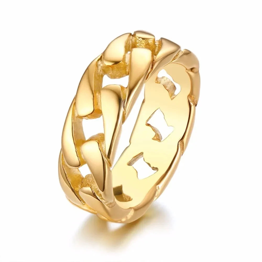 Essentials Curb Chain Ring — dettaglio