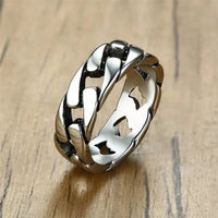 Essentials Curb Chain Ring — dettaglio della stampa