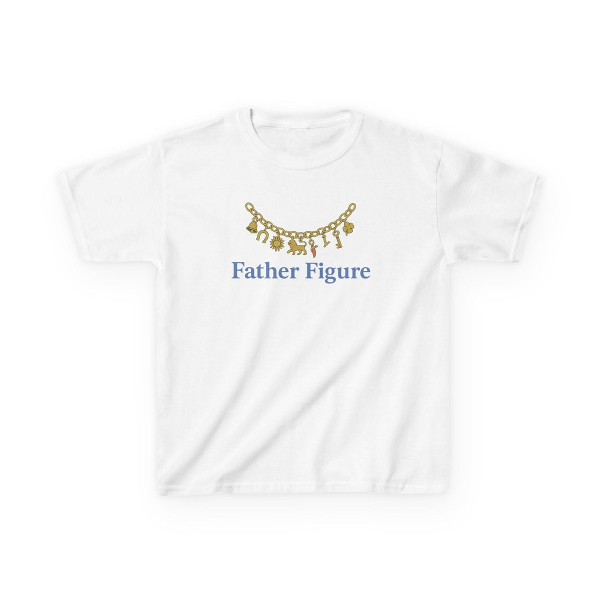 Father Figure Graphic Baby Tee — dettaglio