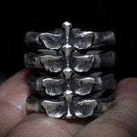Vertebrae Band Ring — dettaglio