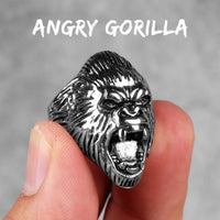Gorilla Monkey Ring — vista posteriore