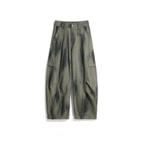 Grunge Y2K Baggy Wide Leg Cargo Trousers — vista frontale