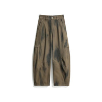 Grunge Y2K Baggy Wide Leg Cargo Trousers — vista posteriore