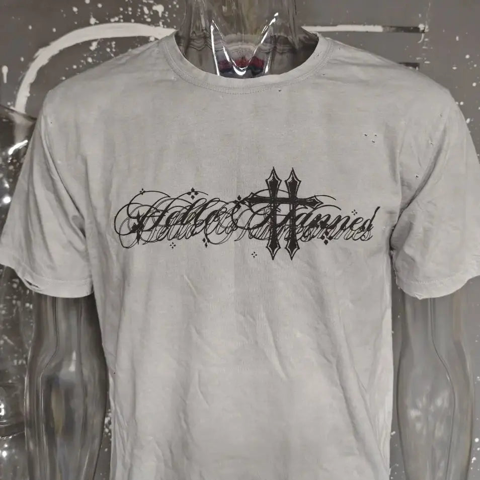 Grunge Y2K Retro Graphic Distressed Washed T Shirt — in alternativa