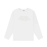 Satan Club Graphic Print Long Sleeve Top T Shirt — dettaglio