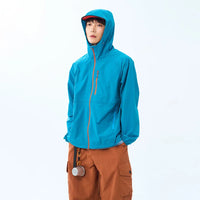 Hiking Y2K Breathable Trekking Windbreaker Jacket — vista laterale