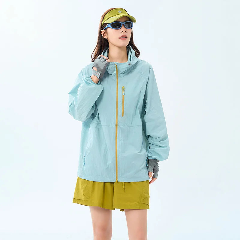 Hiking Y2K Breathable Trekking Windbreaker Jacket — dettaglio