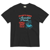 Hilary's Diner Graphic Heavyweight T Shirt — vista frontale