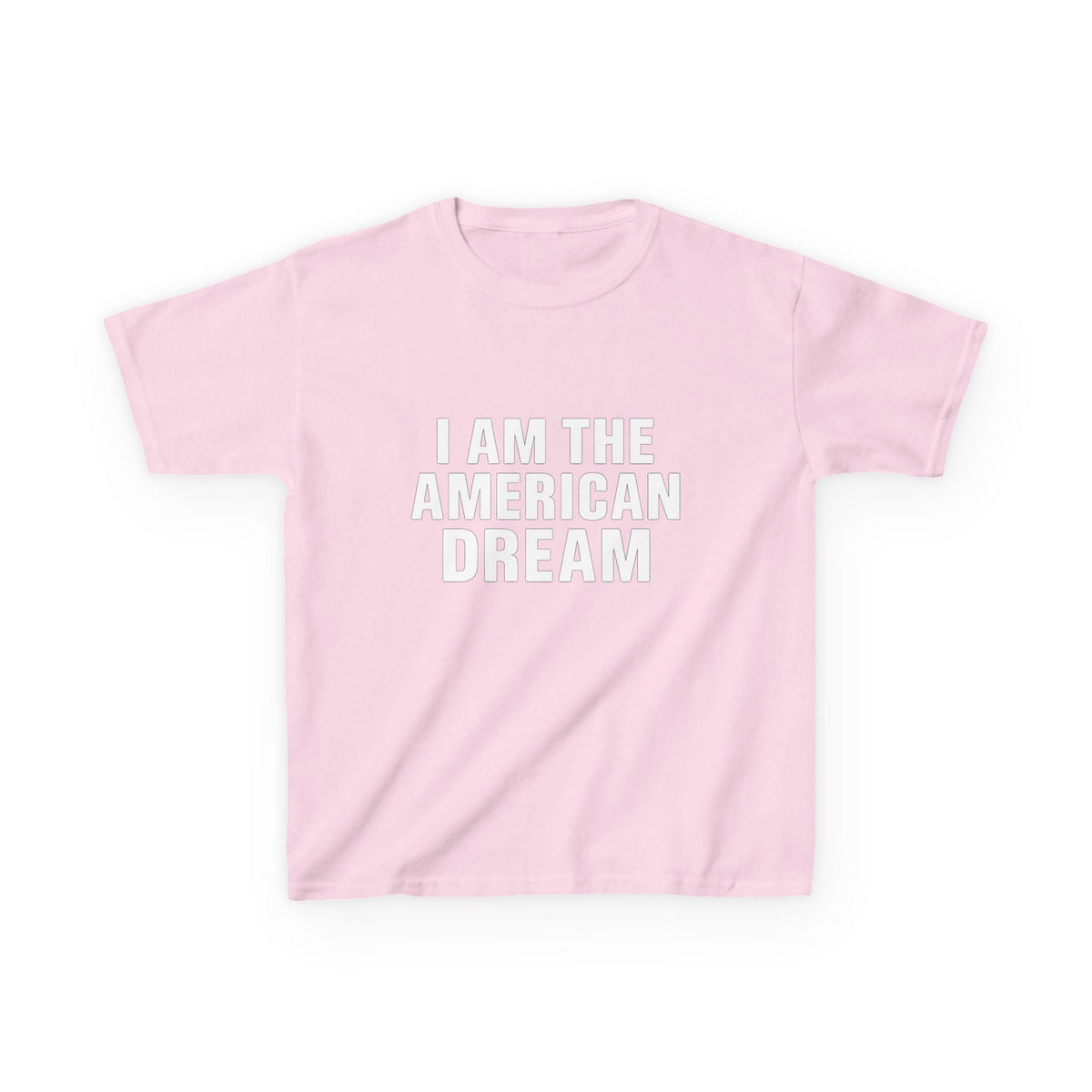 I Am The American Dream Graphic Baby Tee — in alternativa