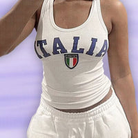 Italia Tank Top — dettaglio