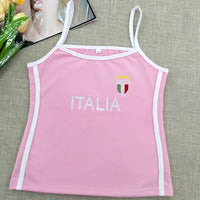 Italy Tight Tank Top — vista posteriore