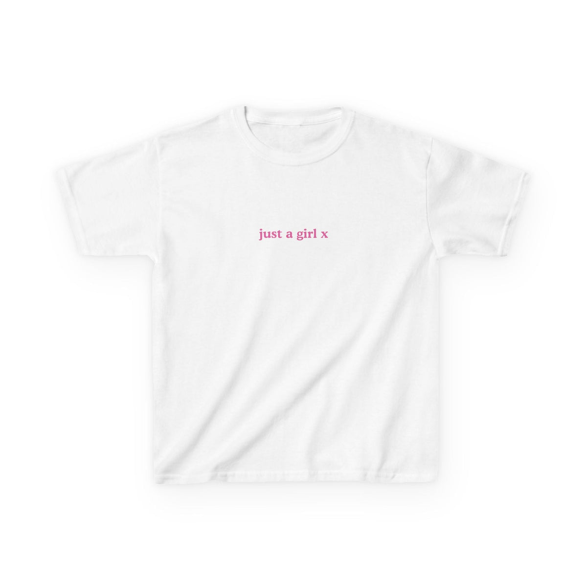 Just A Girl x Brat Baby Tee — dettaglio