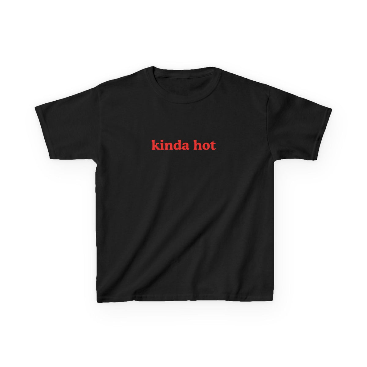 Kinda Hot Brat Baby Tee — vista posteriore