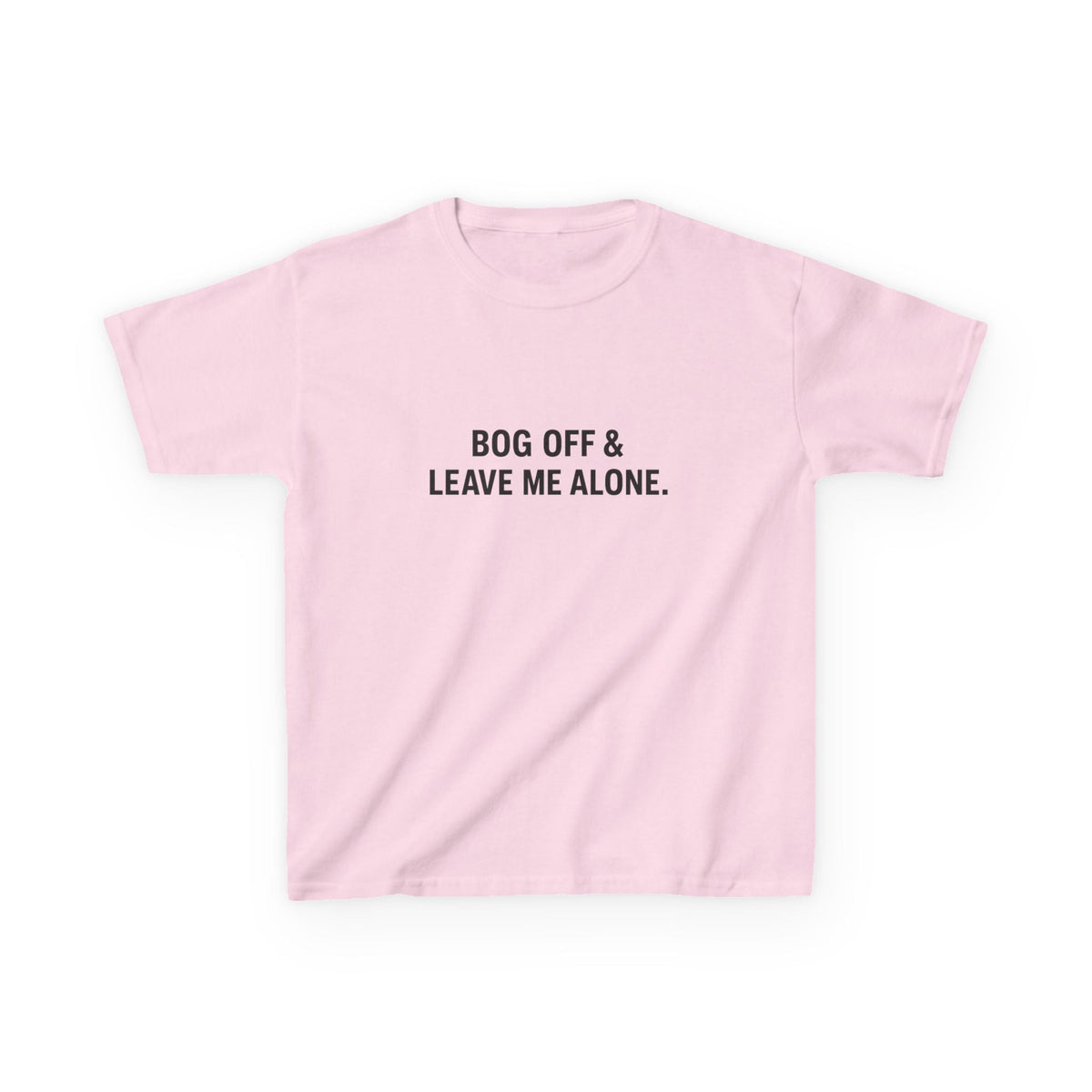 Leave Me Alone Graphic Baby Tee — in alternativa