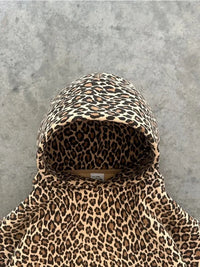 Leopard Print Y2K Graphic Hoodie — in alternativa