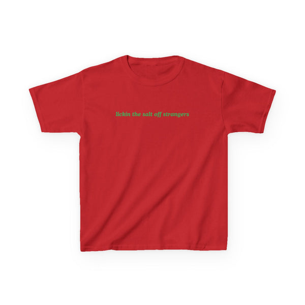 Lickin The Salt Off Strangers Baby Tee — vista frontale