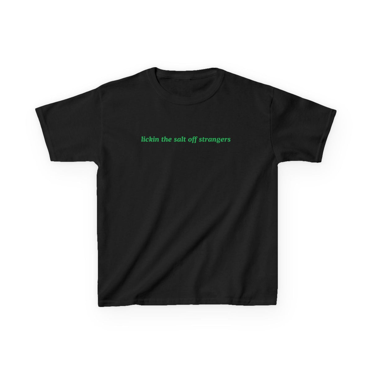 Lickin The Salt Off Strangers Baby Tee — vista posteriore