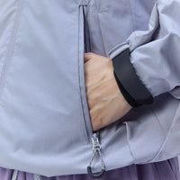 Lightweight Breathable Y2K Hooded Windbreaker Jacket Coat — vista posteriore